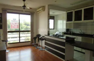 Apartamento mobiliado de 2 dormitórios no bairro partenon.