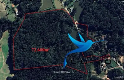 Linda chácara a 800 mts do centro de agudos do sul com acesso asfaltado