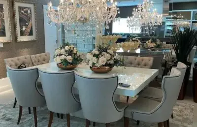 Apartamento último andar decorado com 3 suítes à venda, 240 m² - nações - indaia