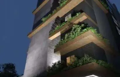 Apartamento com espaço terraço em construção, 1 suíte e 2 demi à venda no bairro