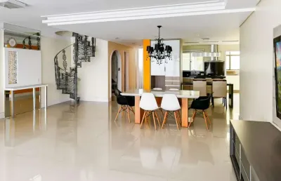 Duplex cobertura com 3 suítes e área de festas no centro de blumenau