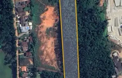 Terreno à venda, 17.152 m², no bairro joão paulo ii, frente br 470 - indaial/sc