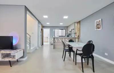 Casa com 3 quartos à venda na rua delício dal'pra, 224, atuba, curitiba, 140 m2 por r$ 849.000