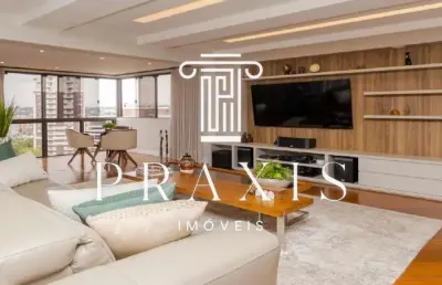 Cobertura com 4 quartos à venda na avenida anita garibaldi, 491, juvevê, curitiba, 394 m2 por r$ 3.870.000
