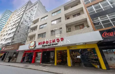 Sala comercial à venda na rua monsenhor celso, 243, centro, curitiba, 126 m2 por r$ 330.000
