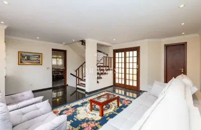 Casa com 5 quartos à venda na rua méxico, 1425, jardim social, curitiba, 207 m2 por r$ 985.000