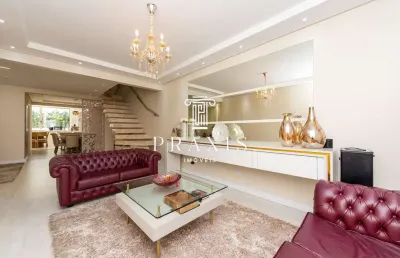 Casa com 3 quartos à venda na rua eliezer disaró fangueiro, 105, uberaba, curitiba, 205 m2 por r$ 1.550.000