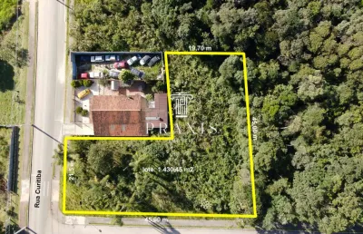 Terreno à venda na rua curitiba, 445, centro, colombo, 1430 m2 por r$ 649.000