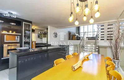 Casa em condomínio fechado com 3 quartos à venda na rua ângelo breseghello, 422, bairro alto, curitiba, 210 m2 por r$ 1.690.000