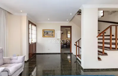 Casa em condomínio fechado com 5 quartos para alugar na rua méxico, 1425, bacacheri, curitiba, 207 m2 por r$ 4.650