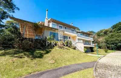 Casa em condomínio fechado com 4 quartos para alugar na rua ângelo cúnico, 206, abranches, curitiba, 653 m2 por r$ 10.900