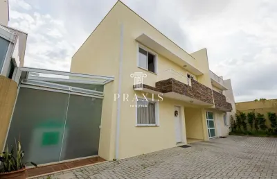 Casa em condomínio fechado com 3 quartos à venda na rua engenheiro jayme matzenbacher, 619, atuba, curitiba, 168 m2 por r$ 749.000