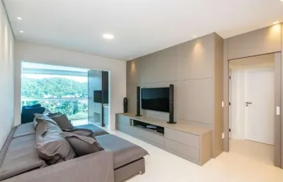 Apartamento mobiliado - pronto para uso - 3 suítes - 2 vagas - área de lazer completa - praia brava - itajai/sc