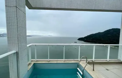 Cobertura triplex - frente mar - 7 suítes - 410m² privativos - 4 vagas - balneário camboriú sc