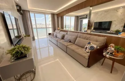 Apartamento vista mar - finamente mobiliado - 4 suítes - 3 vagas - área de lazer completa