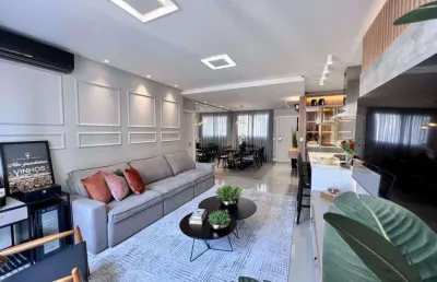 Apartamento finamente decorado - 4 suítes - 3 vagas - área de lazer completa - ótima localização