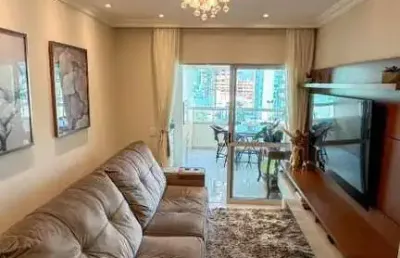 Apartamento mobiliado e decorado - 3 dormitórios - 1 vaga - centro - balneário camboriú/sc