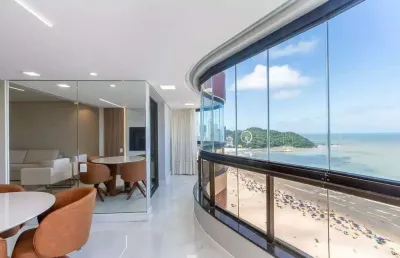 Apartamento pronto para uso - vista mar - 3 dormitórios - 2 vagas - área de lazer completa!