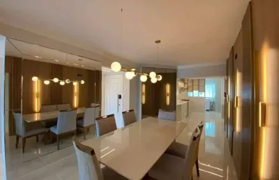 Apartamento frente mar - finamente mobiliado - 3 suítes - 2 vagas - área de lazer completa