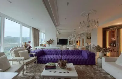 Locação anual - apartamento finamente mobiliado e decorado - 4 suítes - 3 vagas - área de lazer completa