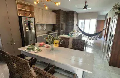 Casa térrea - venda - condomínio residencial florais da mata - várzea grande/mt