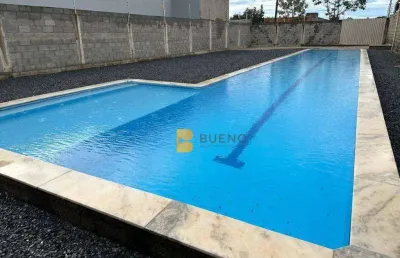 Terreno com piscina- venda - chapada dos guimarães/mt