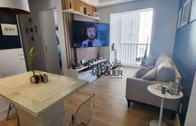 Apartamento lindo, sofisticado e novo com 2 dormitórios à venda, 45 m² por r$ 415.000 - vila pirituba - são paulo/sp