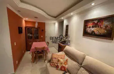 Apartamento com 2 dormitórios mobiliado à venda, 44 m² por r$ 350.000 - jardim íris - são paulo/sp