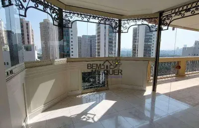 Apartamento com 4 dormitórios à venda, 398 m² por - alto de pinheiros - são paulo/sp