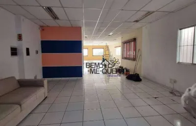 Salão para alugar, 200 m² por r$ 7.100,00/mês - parque são domingos - são paulo/sp
