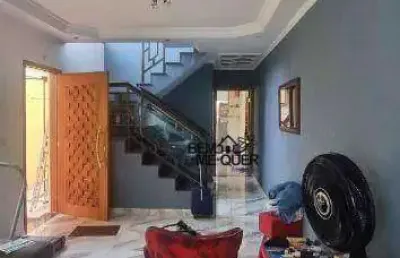 Sobrado com 3 dormitórios à venda, 274 m² por r$ 1.280.000,00 - parque são domingos - são paulo/sp