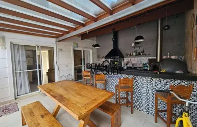 Sobrado com 3 dormitórios à venda, 120 m² por r$ 830.000,00 - chácara quiriri - carapicuíba/sp