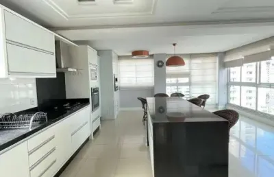 Locação - apartamento 03 suítes mobiliado, no centro de balneário camboriú