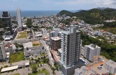 Na planta - apartamentos 01 suíte + 01 dormitório na praia brava