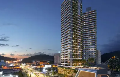 Em construção apartamento de alto padrão com 03 suítes na praia brava