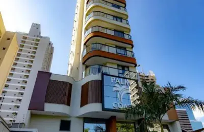 Apartamento no residence palm coast localizado na praia brava em itajaí.