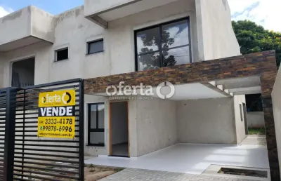 Casa com 3 quartos à venda no thomaz coelho, araucária , 140 m2 por r$ 650.000