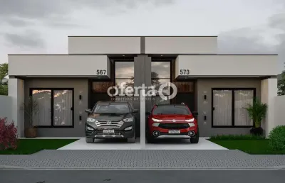 Casa com 3 quartos à venda no cachoeira, araucária , 97 m2 por r$ 800.000