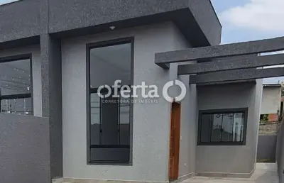 Casa com 3 quartos à venda no capela velha, araucária , 70 m2 por r$ 480.000