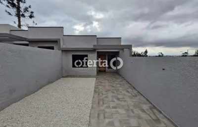 Casa com 3 quartos à venda no costeira, araucária , 53 m2 por r$ 370.000