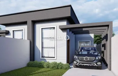 Casa com 3 quartos à venda no passauna, araucária , 86 m2 por r$ 580.000