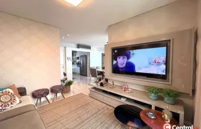 Apartamento com 4 dormitórios para locação de temporada, 137 m² por r$ 2.300/dia