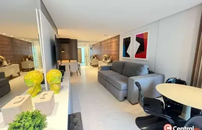 Apartamento com 3 dormitórios à venda, 95 m² por r$ 2.300.000,00 - centro - baln