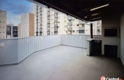 Cobertura duplex com 4 dorms, terraço gourmet e 4 vagas de garagem