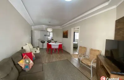 Apartamento mobiliado com 3 dormitórios e lazer no centro