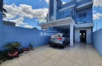 Casa com 3 quartos à venda no santa felicidade, cascavel , 135 m2 por r$ 590.000