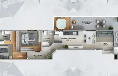 Apto diferenciado 2 quartos para venda no bairro tabuleiro em camboriú