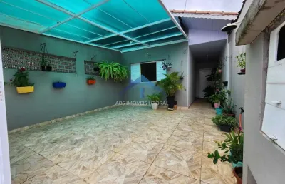 Casa com 2 quartos, maracanã, praia grande - r$ 360 mil, cod: 4787