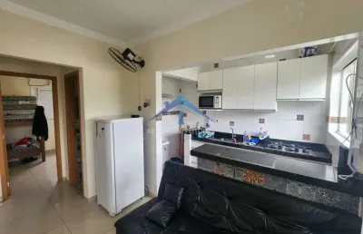 Casa de condomínio com 1 quarto, balneário maracanã, praia grande - r$ 214 mil, cod: 5094
