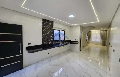 Casa com 3 quartos, balneário maracanã, praia grande - r$ 1.15 mi, cod: 5215
